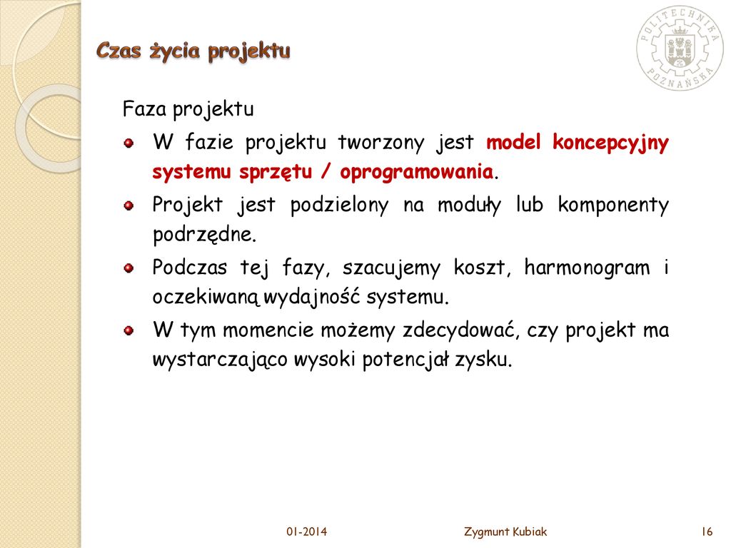 Zygmunt Kubiak Instytut Informatyki Politechnika Poznańska Ppt Pobierz 5791