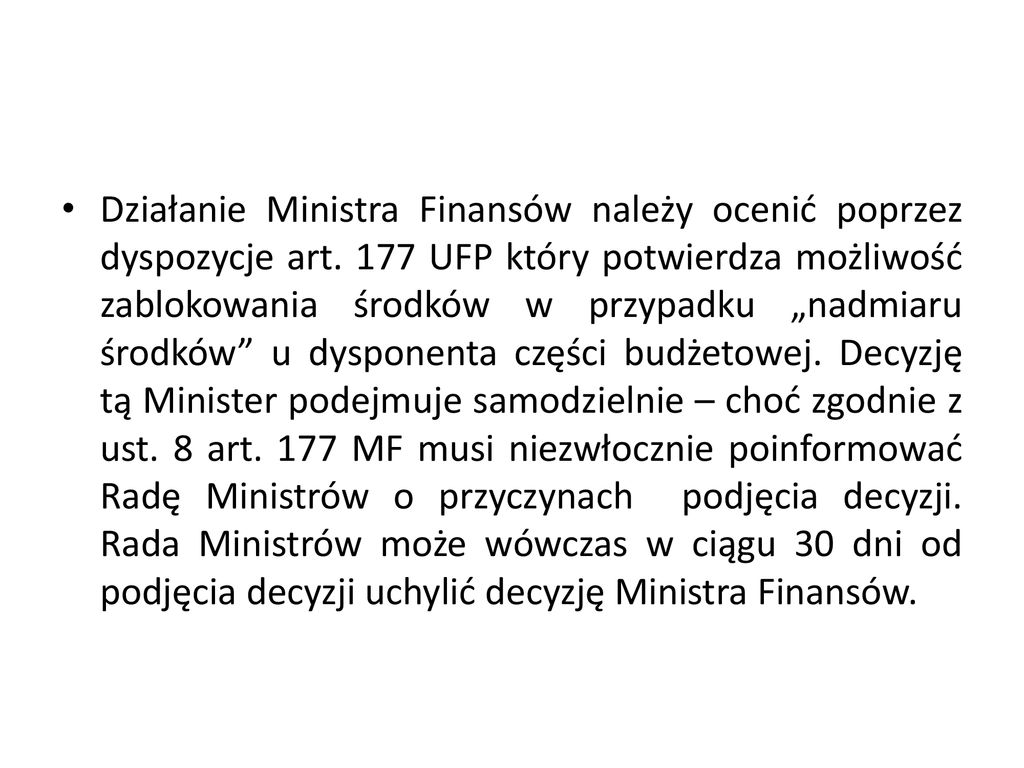 PRZYGOTOWANIE PROJEKTU USTAWY BUDŻETOWEJ NA ROK Ppt Pobierz