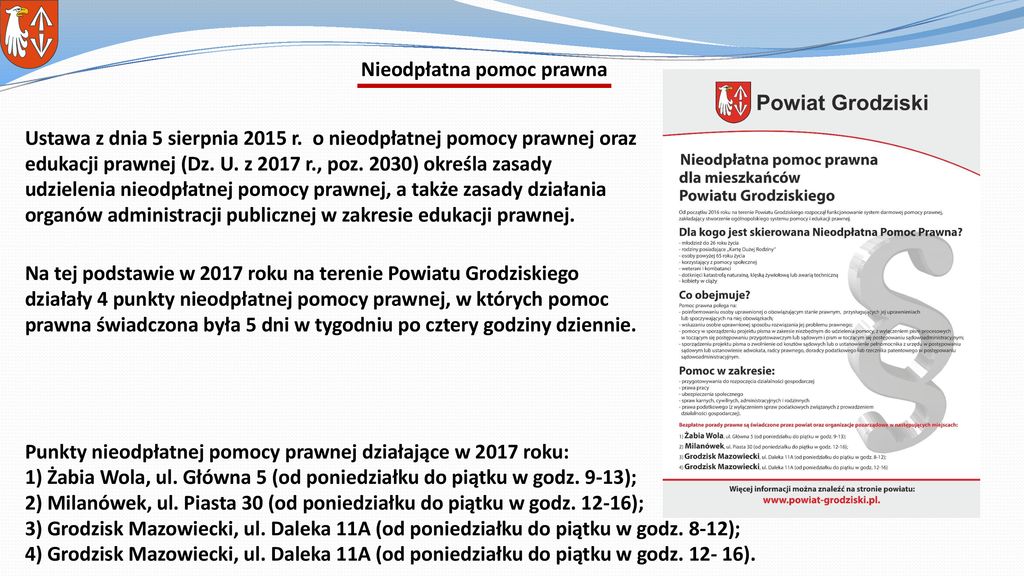 Sprawozdanie Za 2017 Rok Z Realizacji Programu Współpracy Powiatu ...