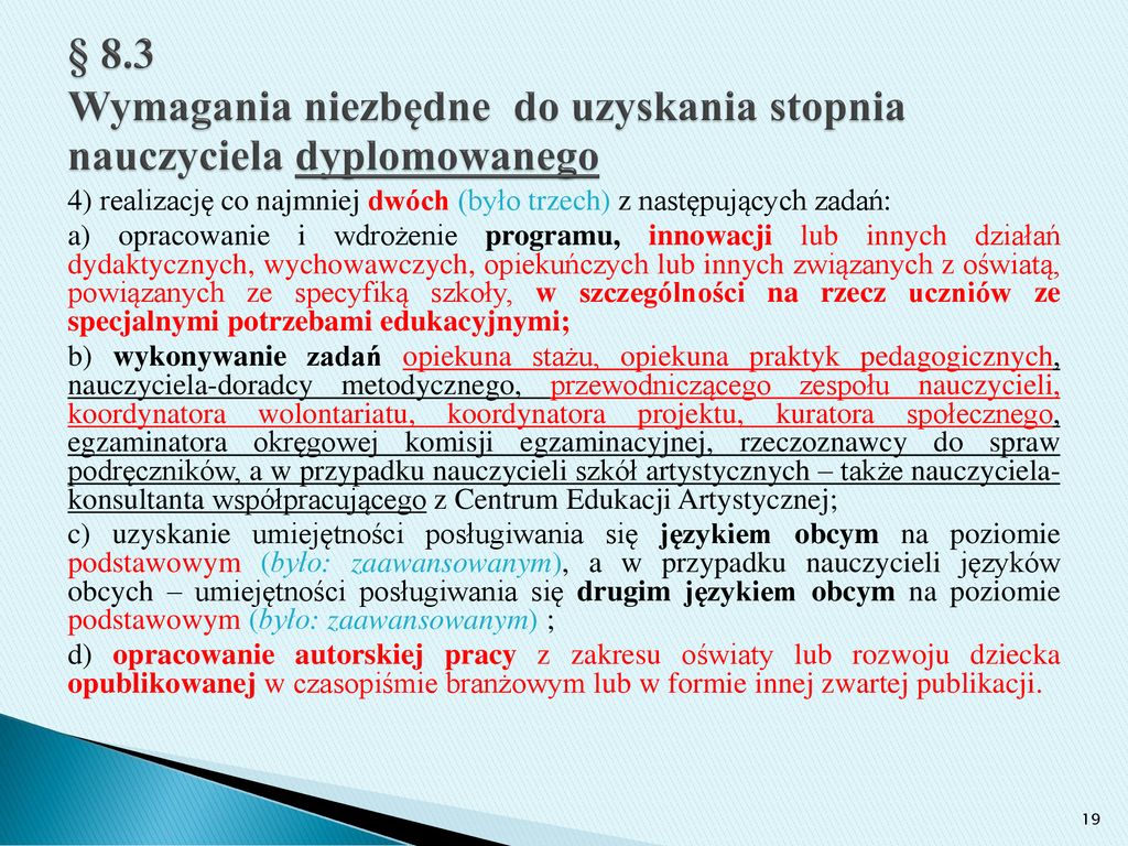 Nowe Rozporządzenie MEN Z Dnia 26 Lipca 2018 R - Ppt Pobierz