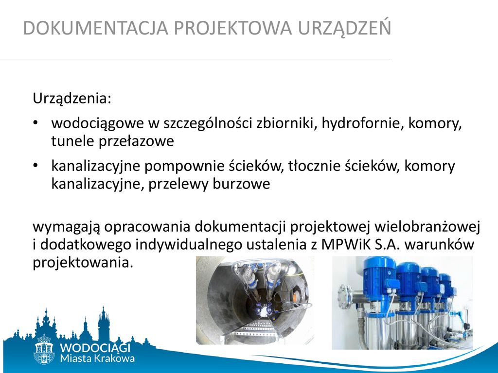 WYTYCZNE EKSPLOATACYJNE W ZAKRESIE PROJEKTOWANIA, REALIZACJI - Ppt Pobierz