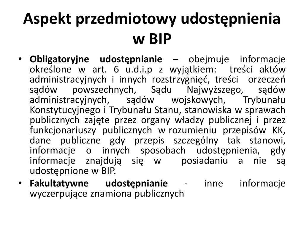 Biuletyn Informacji Publicznej - Ppt Pobierz