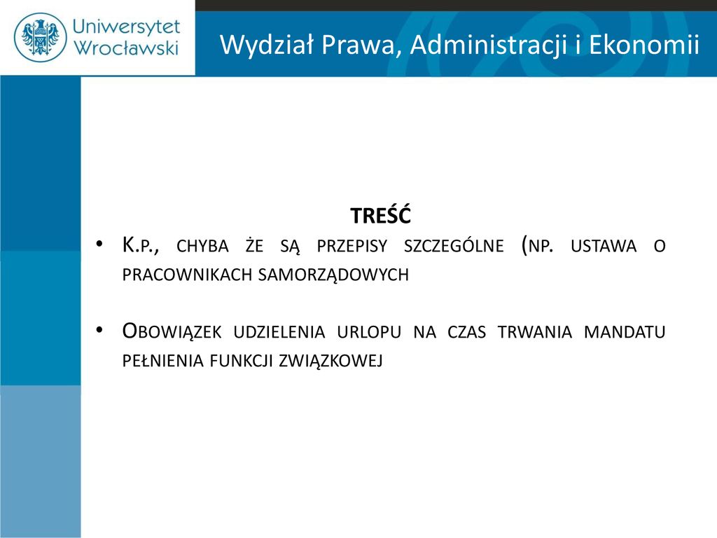 Wydział Prawa, Administracji I Ekonomii - Ppt Pobierz