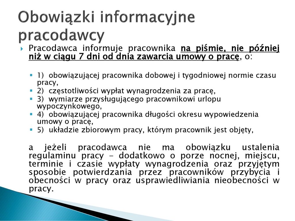 Podstawy Prawa Pracy Zajęcia Nr Ppt Pobierz