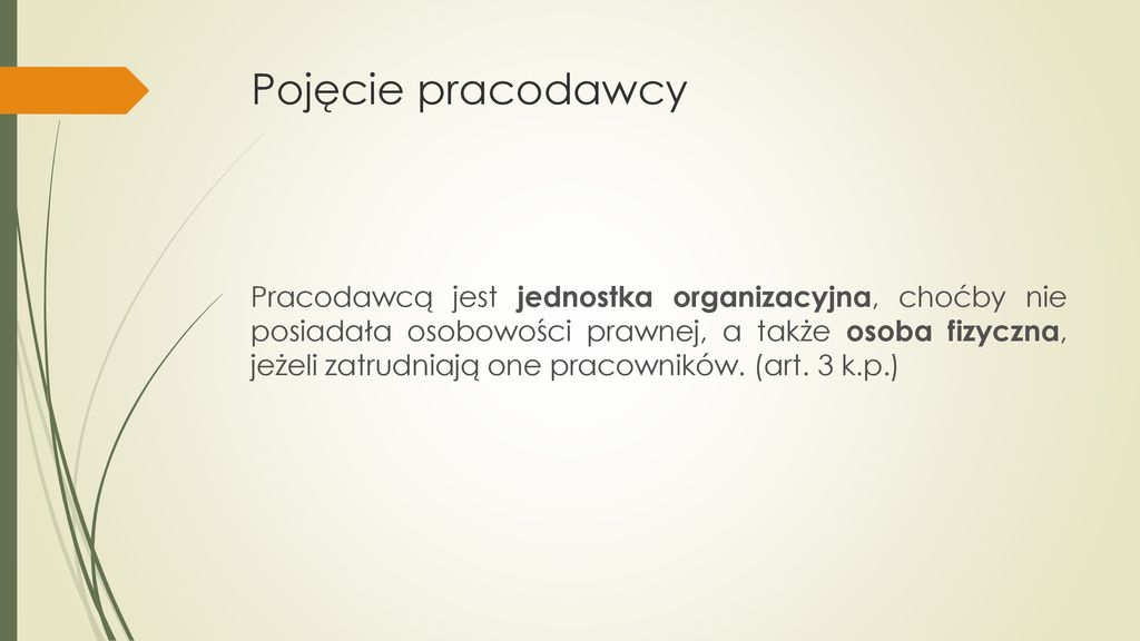 Podmioty Prawa Pracy Mgr Sabina Pochopień. - Ppt Pobierz