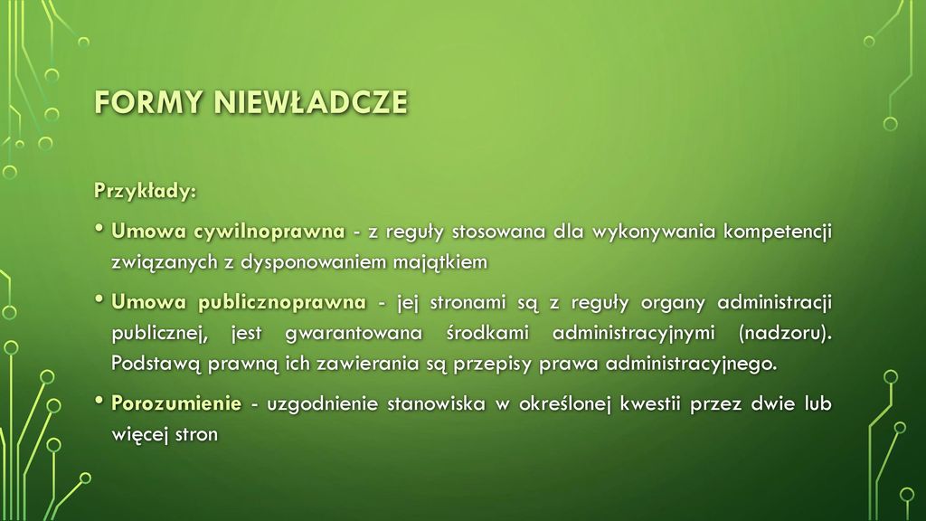 Formy Działania Administracji Publicznej - Ppt Pobierz