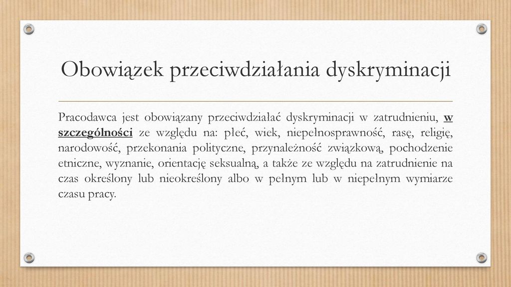 Obowiązki Pracodawcy I Skutki Prawne Ich Niewykonania - Ppt Pobierz