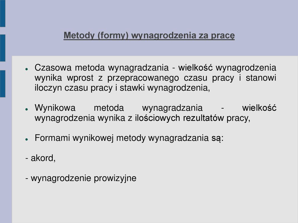 Wynagrodzenie Za Pracę I Inne świadczenia Związane Z Pracą - Ppt Pobierz