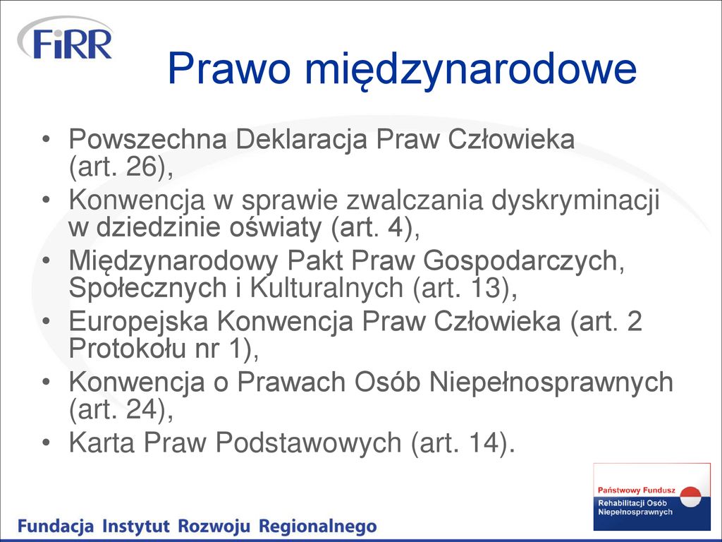 Aleksander Waszkielewicz Fundacja Instytut Rozwoju Regionalnego - Ppt ...