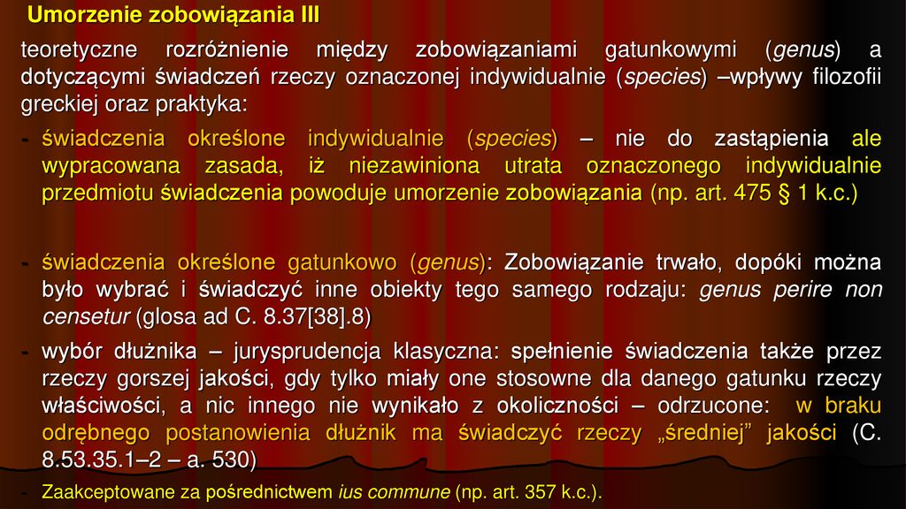 Prawo Rzymskie – Prawo Zobowiązań II - Ppt Pobierz