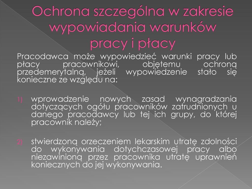 Prawo Pracy. - Ppt Pobierz