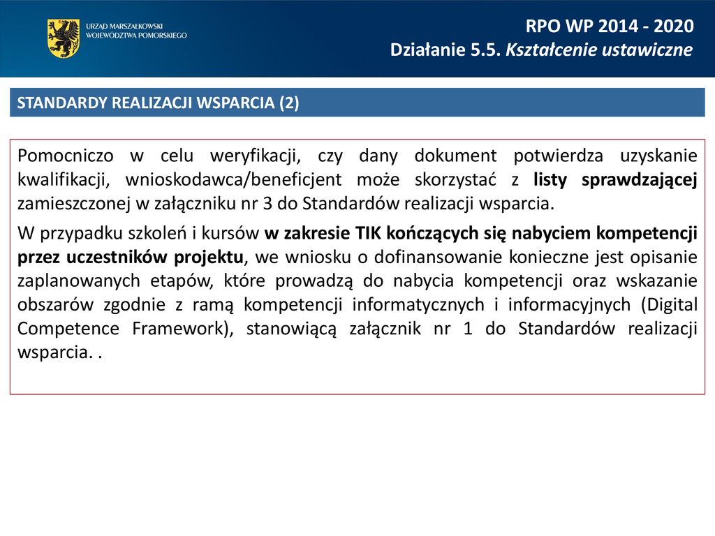 CEL I SPECYFIKA KONKURSU W RAMACH - Ppt Pobierz