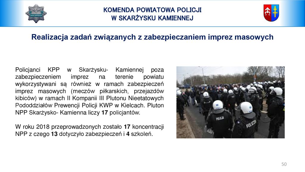 INFORMACJA Z DZIAŁALNOŚCI KPP W SKARŻYSKU- KAMIENNEJ ZA ROK Ppt Pobierz