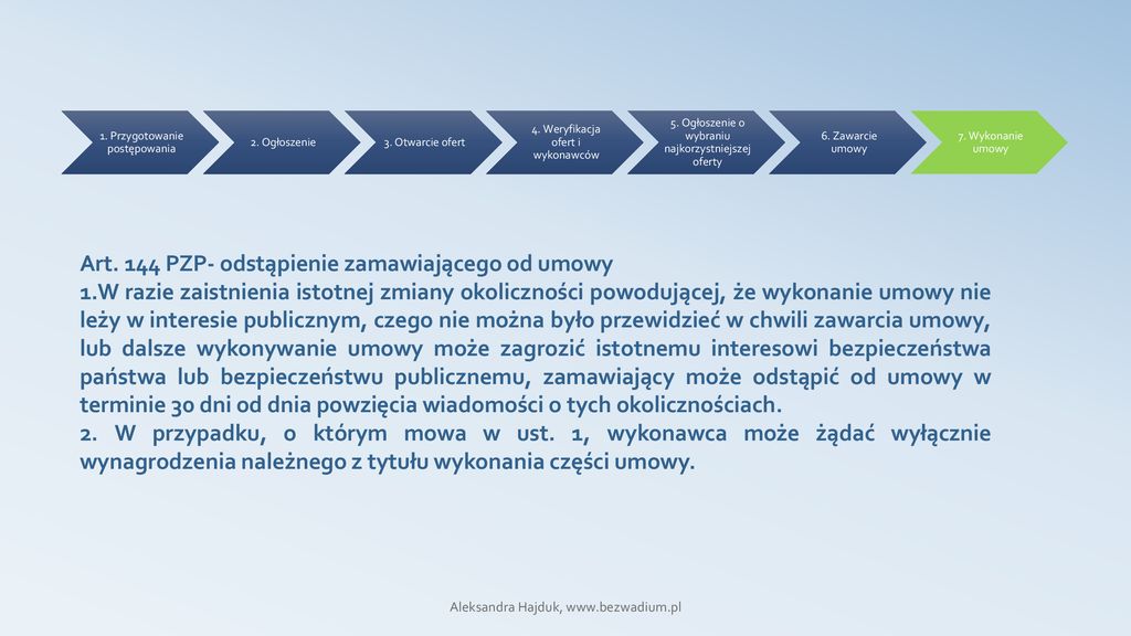 Zamówienia Publiczne - Szkolenie - Ppt Pobierz