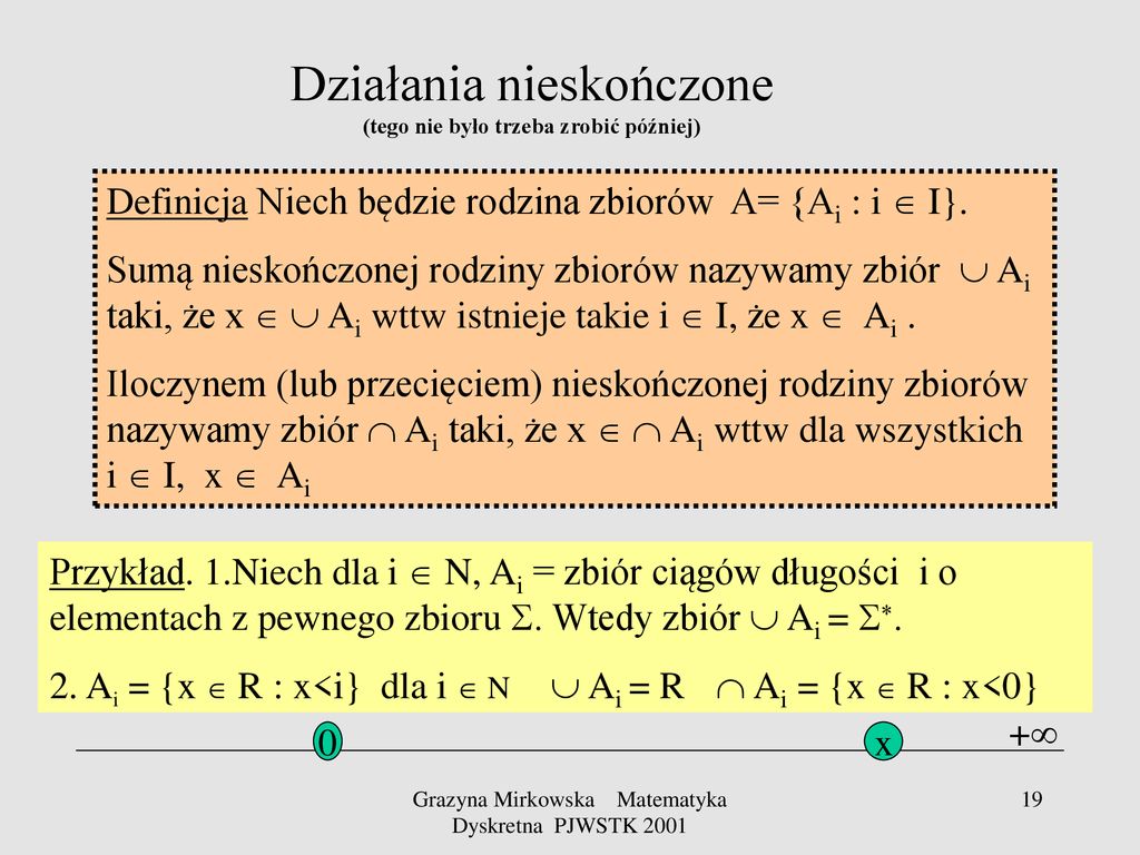 Grazyna Mirkowska Matematyka Dyskretna PJWSTK Ppt Pobierz