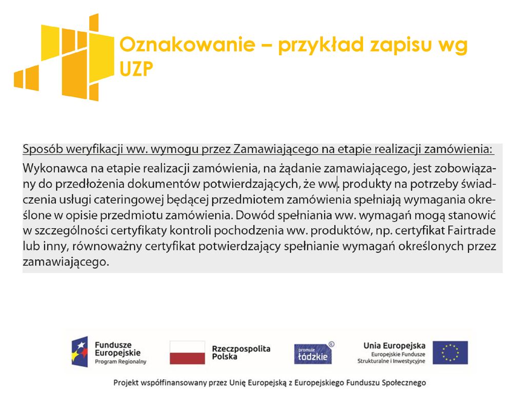 Przygotowanie Opisu Przedmiotu Zamówienia – Poziom Zaawansowany - Ppt ...