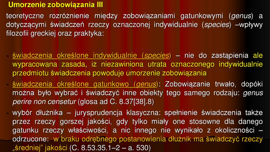 Prawo Rzymskie – Prawo Zobowiązań - Ppt Pobierz