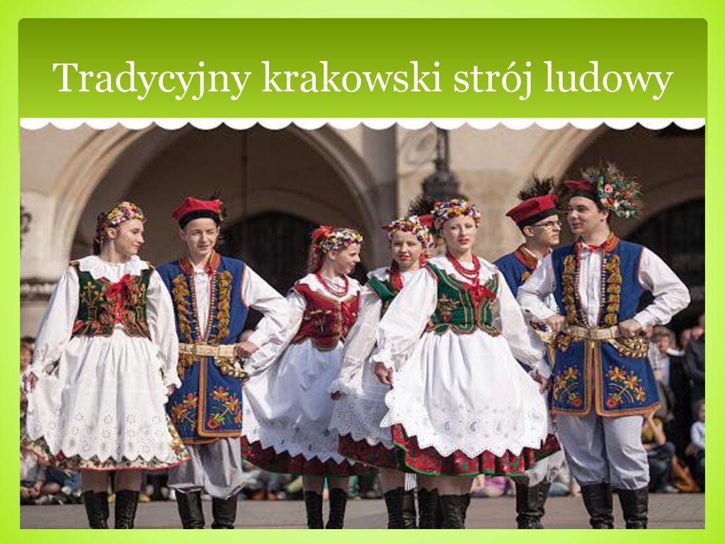 Tradycyjny krakowski strój ludowy
