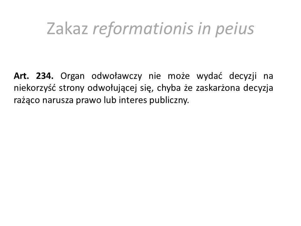 Zakaz reformationis in peius