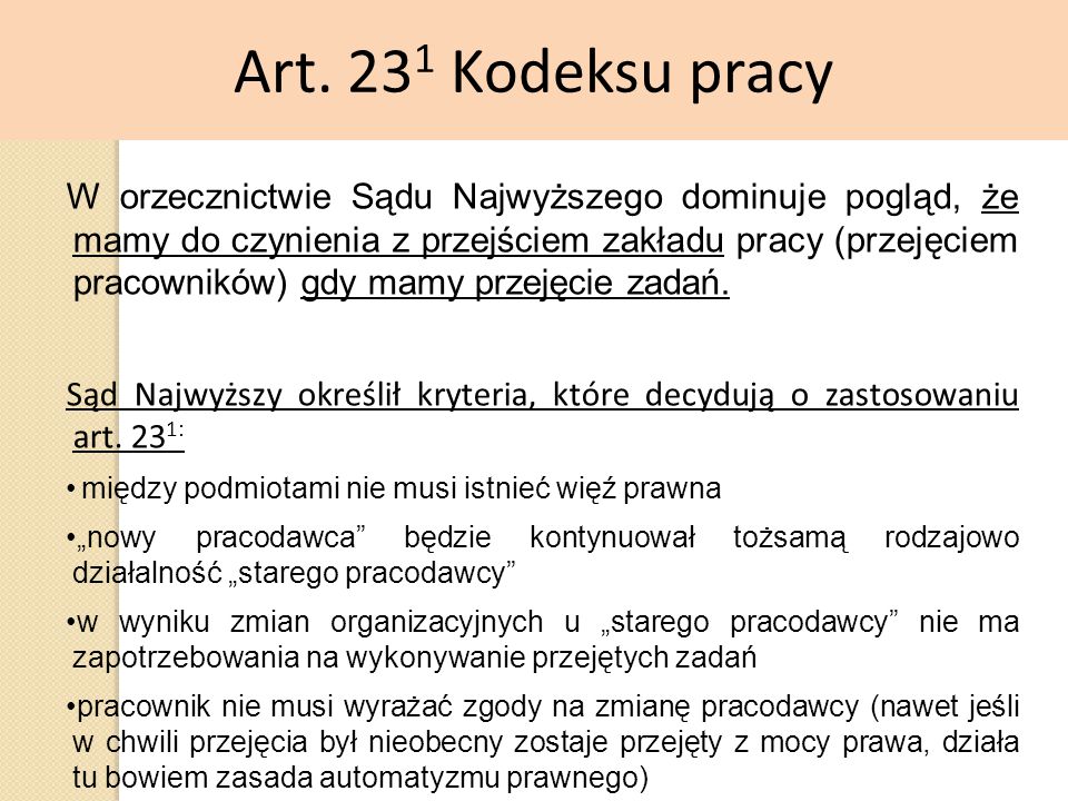 Art. 231 Kodeksu pracy