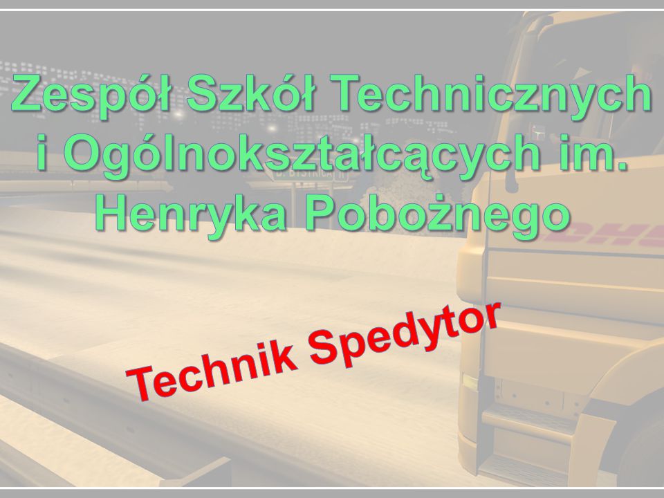 Zespół Szkół Technicznych I Ogólnokształcących Im. Henryka Pobożnego ...