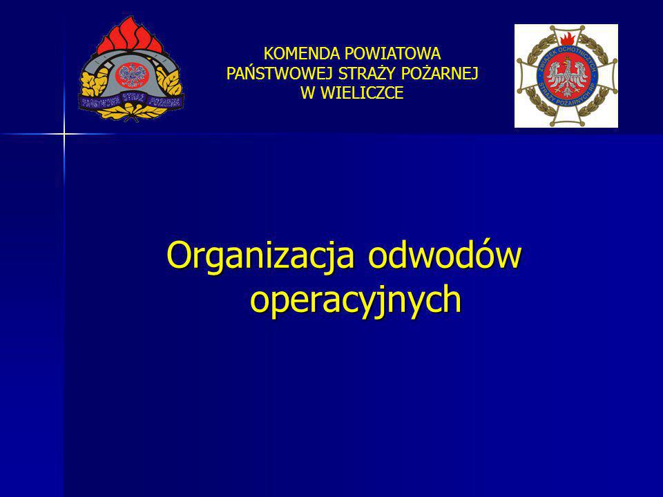 Organizacja odwodów operacyjnych