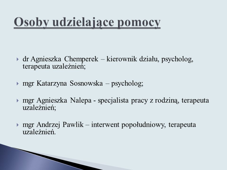 1. Dział Wsparcia I Interwencji W Sytuacjach Kryzysowych 2 - Ppt Pobierz