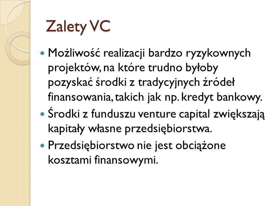 Zalety VC