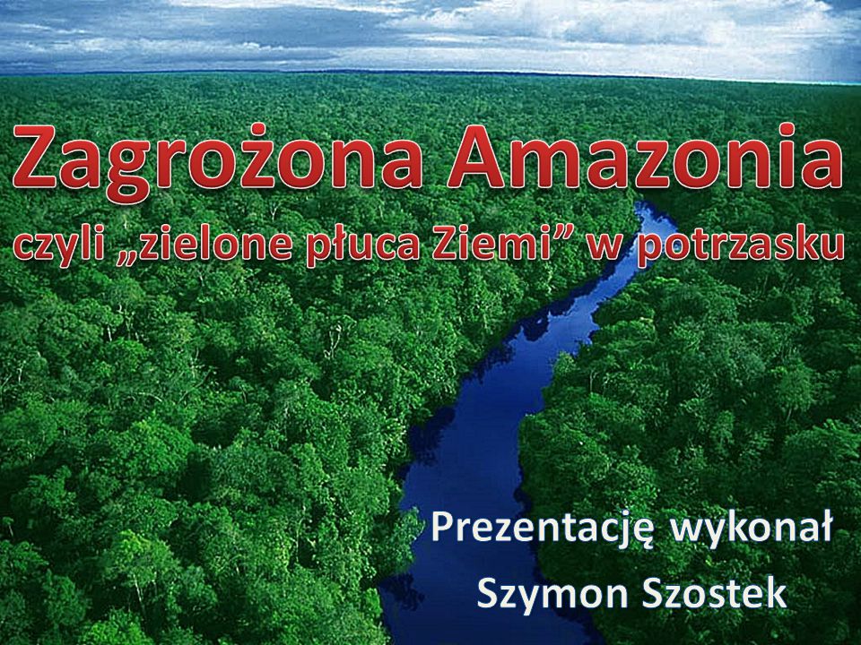 Zagrożona Amazonia czyli „zielone płuca Ziemi w potrzasku