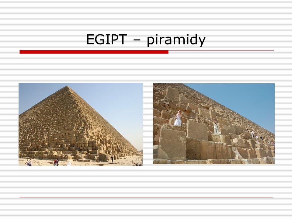 EGIPT – piramidy
