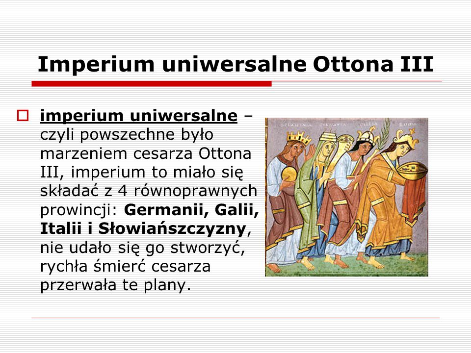 Imperium uniwersalne Ottona III