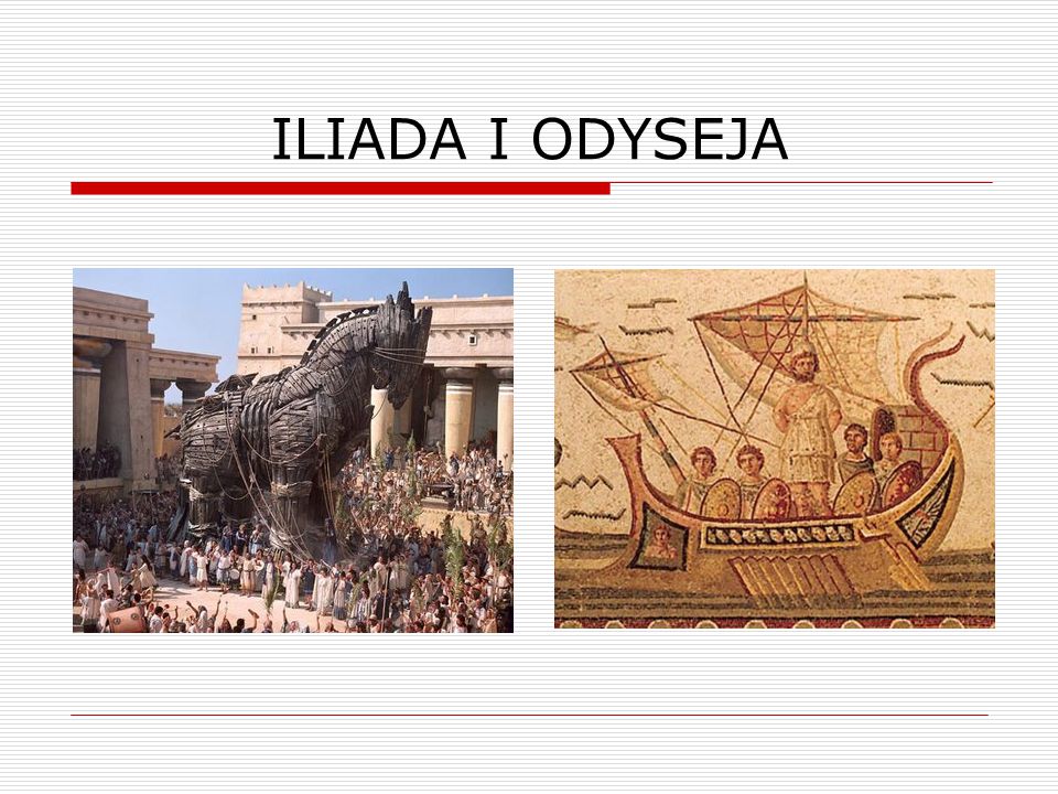 ILIADA I ODYSEJA
