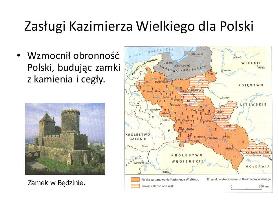 Zasługi Kazimierza Wielkiego dla Polski