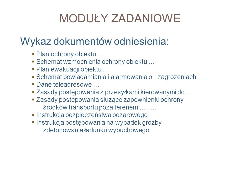 Grudzień 2014 R. Roczne Szkolenie Specjalistów Zarządzania Kryzysowego ...