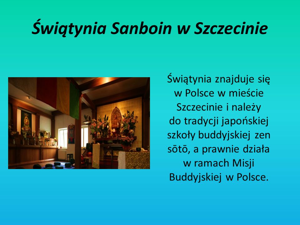 Świątynia Sanboin w Szczecinie