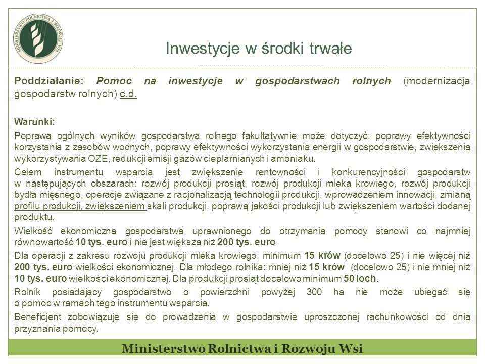 Informacja Na Temat PROW 2014 – Ppt Pobierz