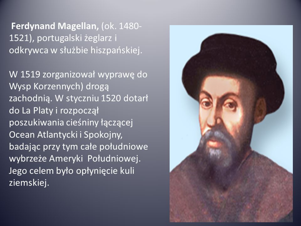 Ferdynand Magellan, (ok