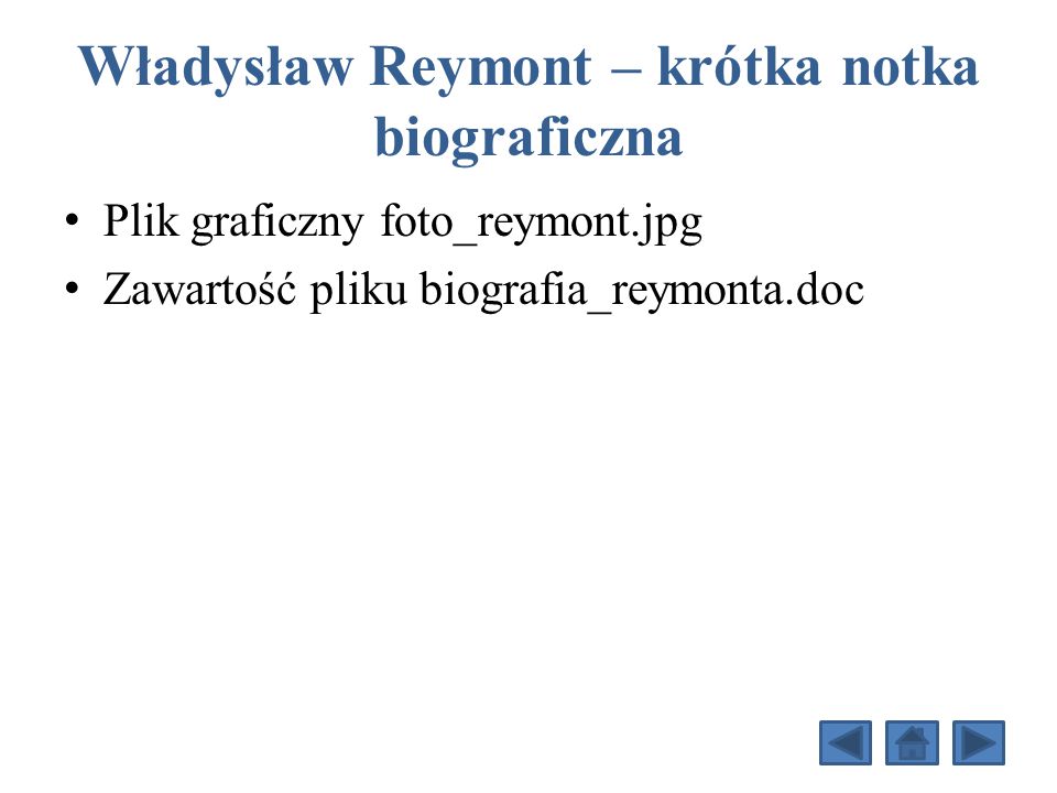 Władysław Reymont – krótka notka biograficzna