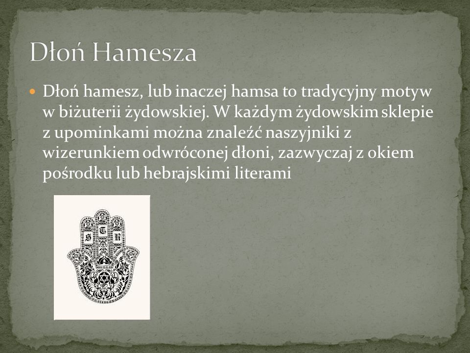 Dłoń Hamesza