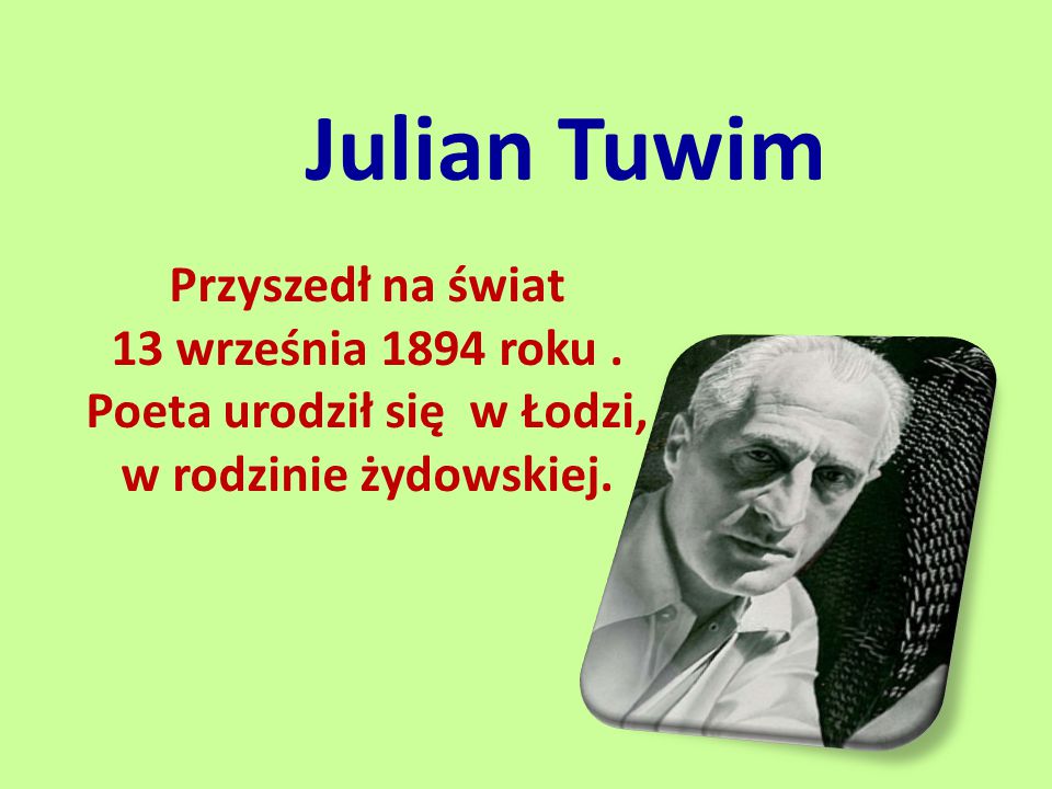 Julian Tuwim