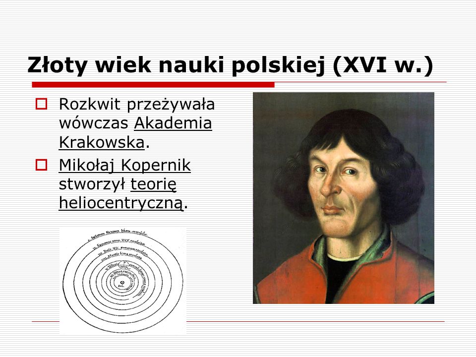 Złoty wiek nauki polskiej (XVI w.)