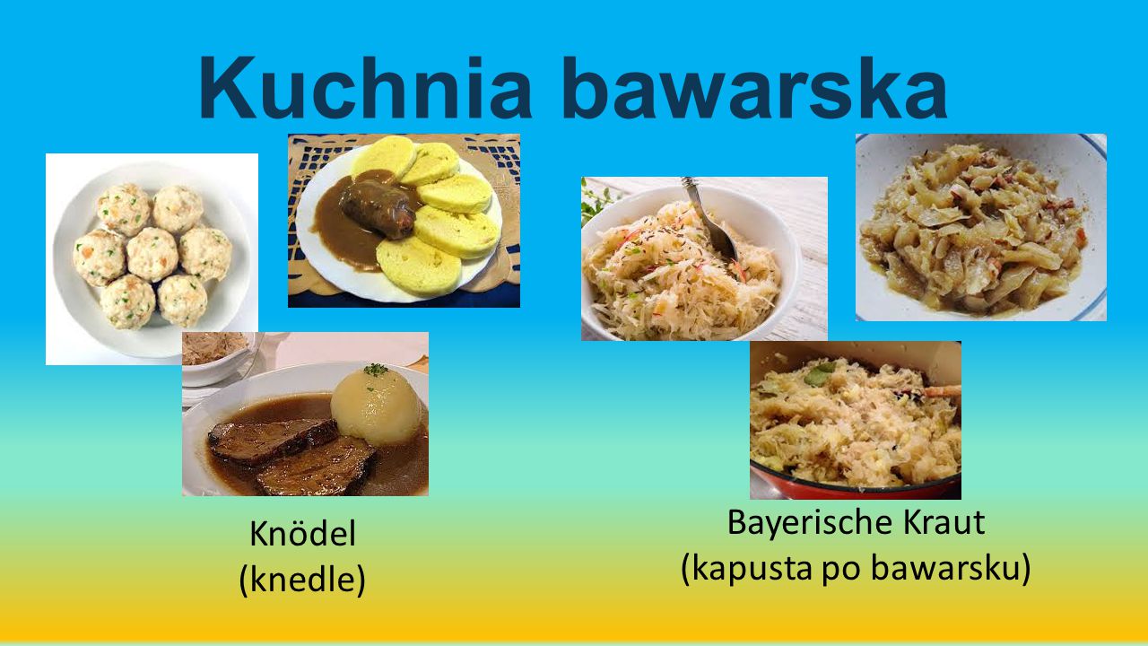 Kuchnia bawarska Bayerische Kraut Knödel (kapusta po bawarsku)