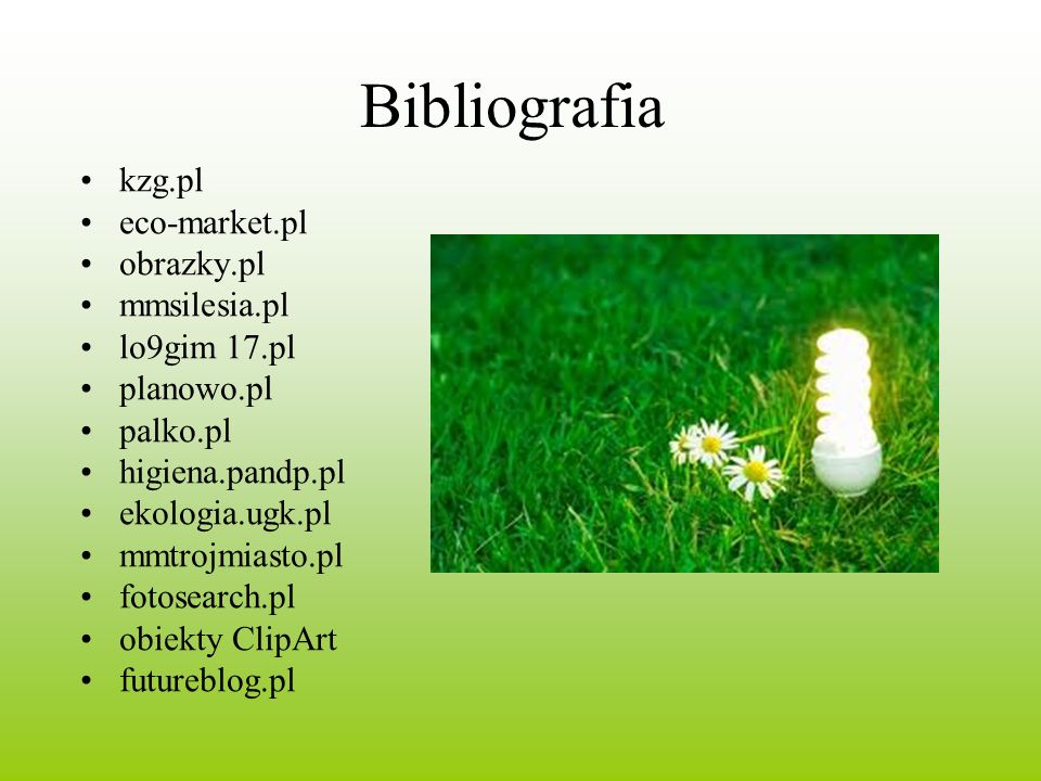 Bibliografia kzg.pl eco-market.pl obrazky.pl mmsilesia.pl lo9gim 17.pl