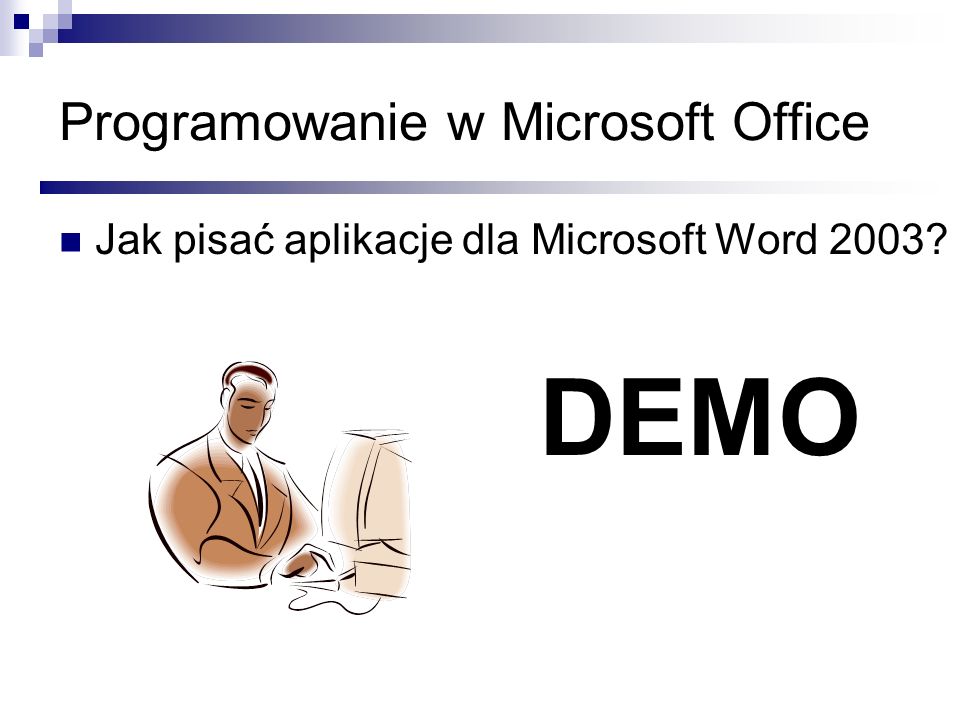 Programowanie w Microsoft Office