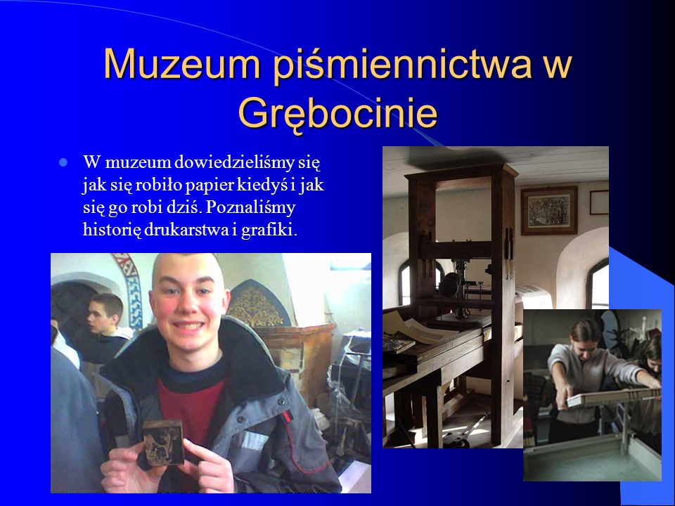 Muzeum piśmiennictwa w Grębocinie
