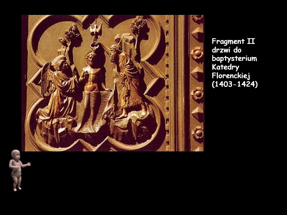 Fragment II drzwi do baptysterium Katedry Florenckiej ( )