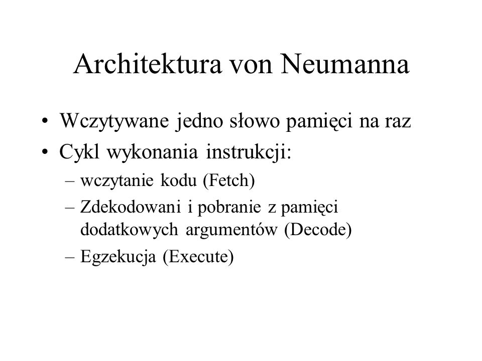 Architektura von Neumanna