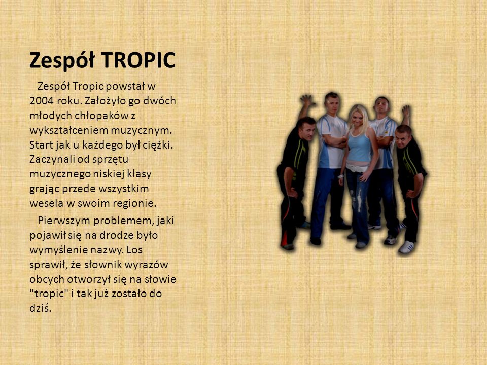 Zespół TROPIC