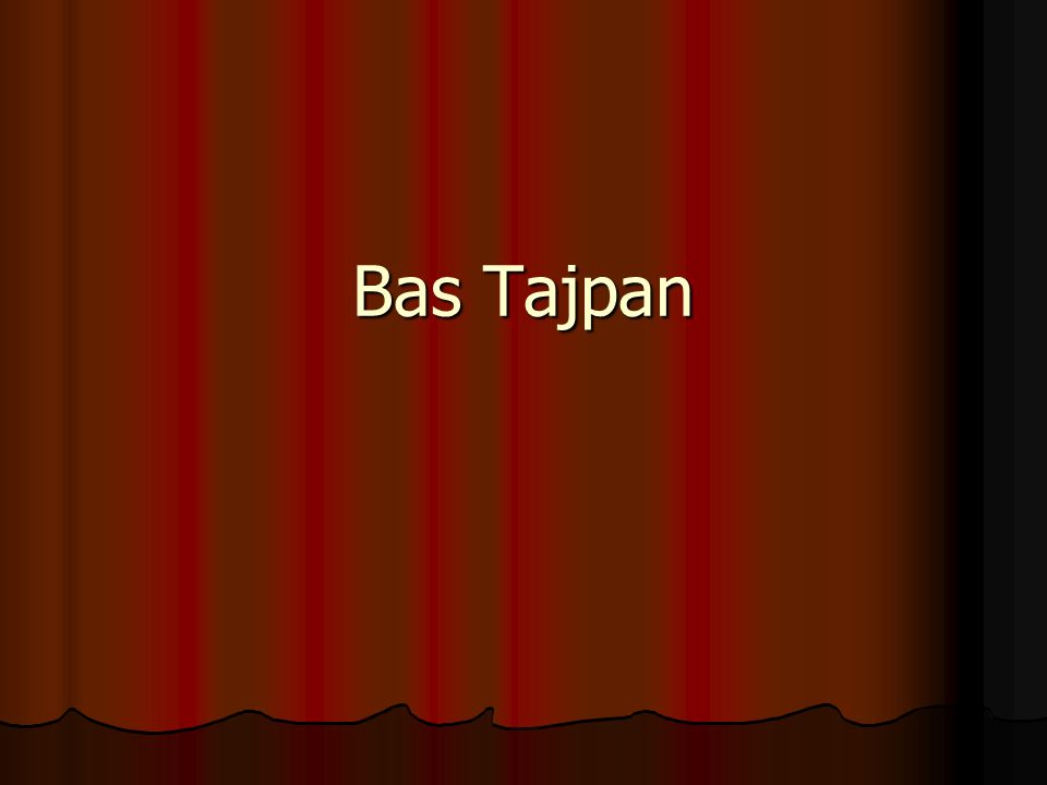Bas Tajpan