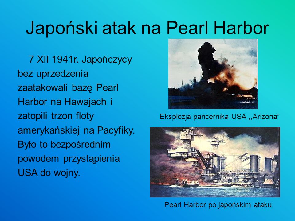Japoński atak na Pearl Harbor